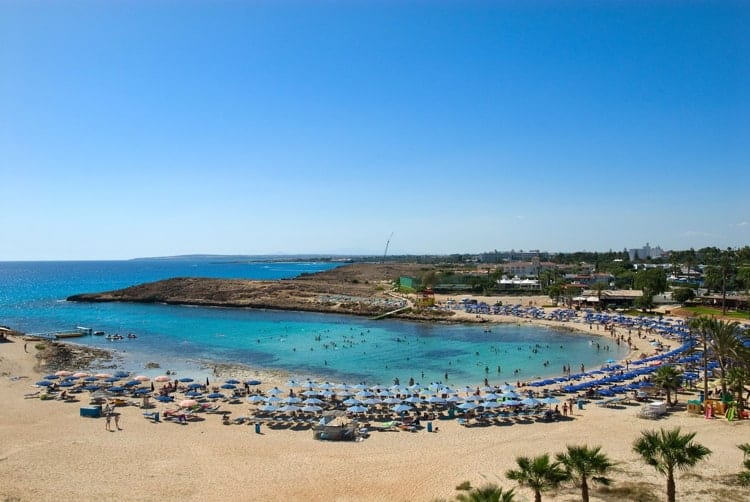 Sandy Bay Beach, Ayia Napa, Cyprus