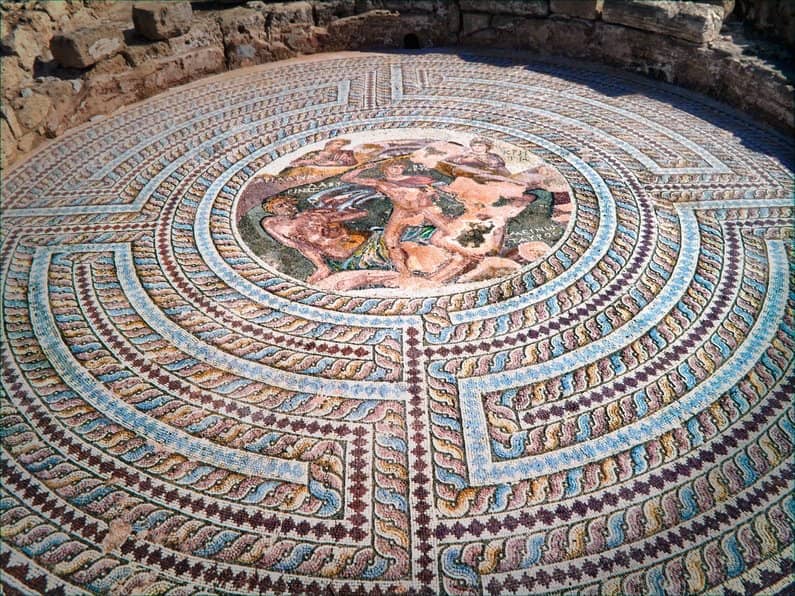 Mosaic at House of Aion, Cyprus