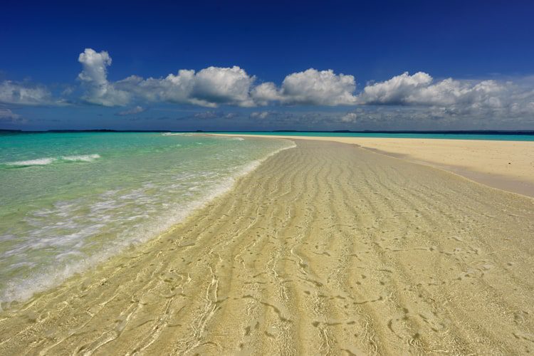 Ngurtafur beach, Warbal Island, Kei, South East Maluku, Indonesia