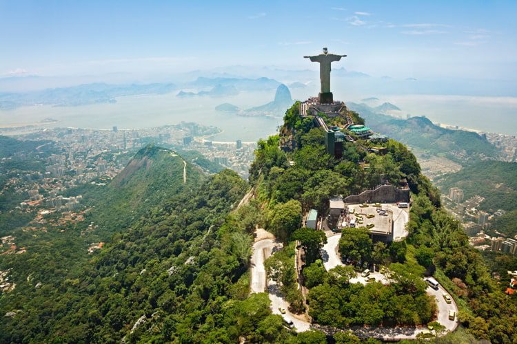 Christ the Redeemer on Corcovado Mountain Rio de Janeiro, Brazil