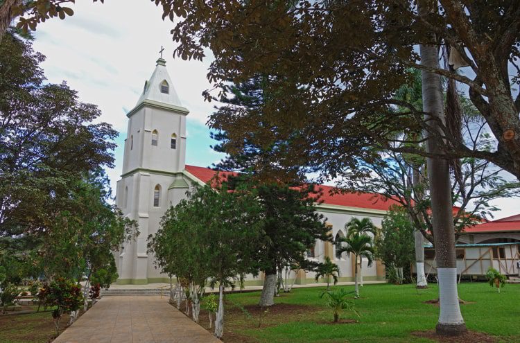 Atenas Church in Atenas, Costa Rica