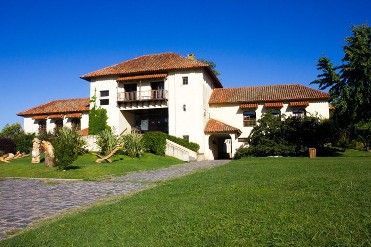 House at the center of the Municipal Ecological Park in La Plata, Argentina