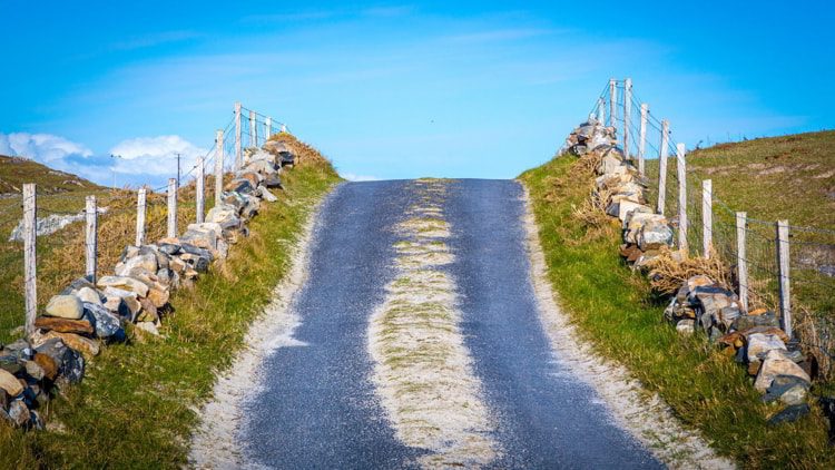 Road at the end of Mizen Peninsula, Ireland