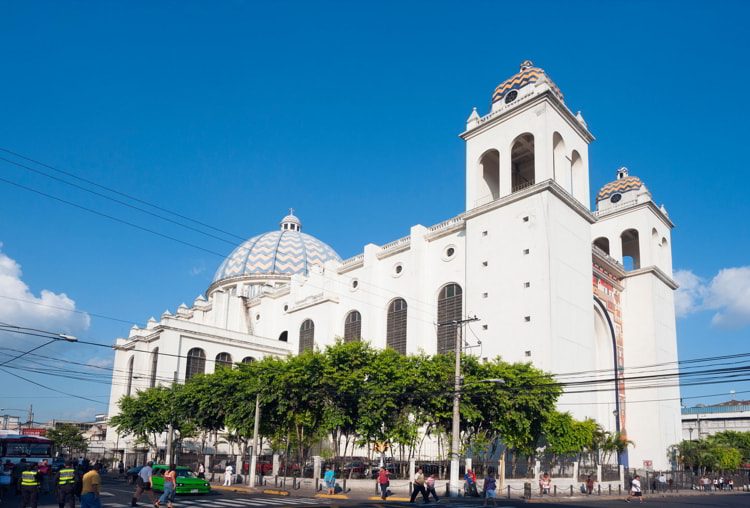 Cathedral in San Salvador, El Salvador