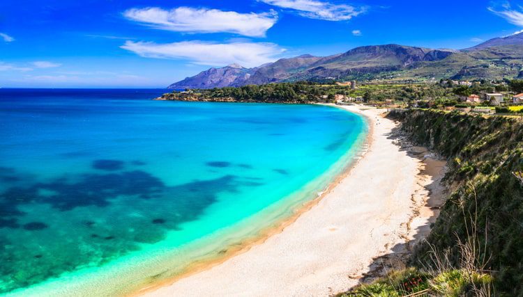 Beautiful Scopello beach, Sicily, Italy