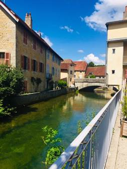 A Canal on Arbois, France
