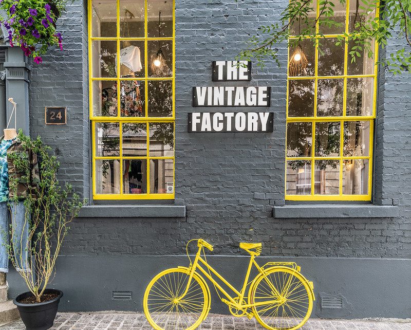 The vintage factory in Ireland