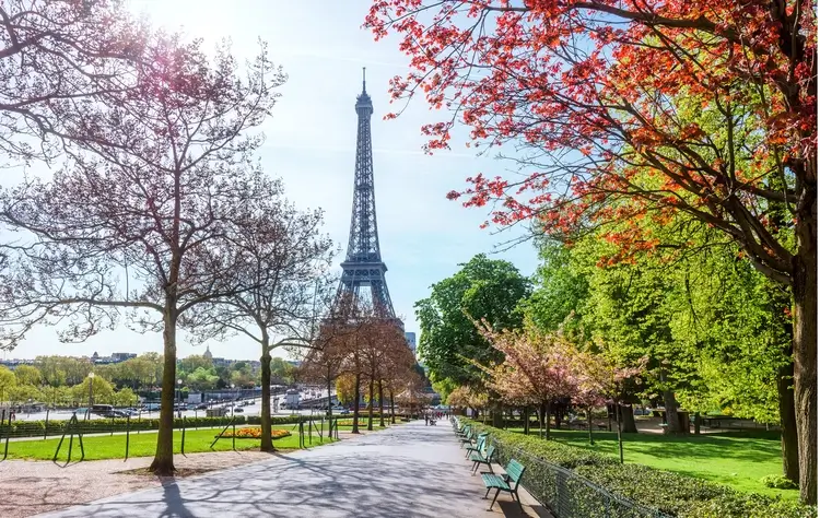 Spring in Paris, France. disability friendly countries