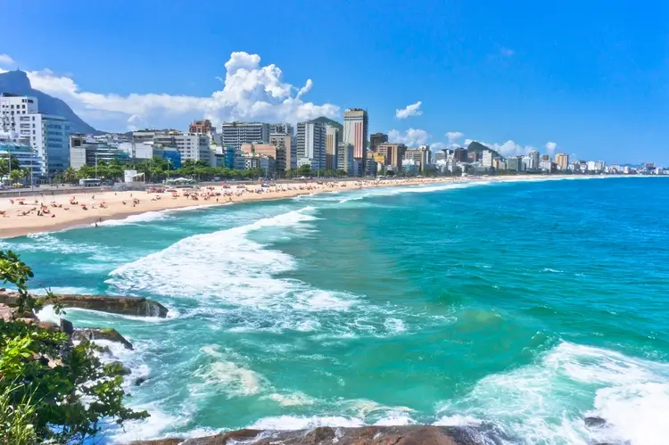 Rio de Janeiro, Ipanema beach view, Brazil