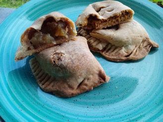 Pineapple and ground beef empanadas