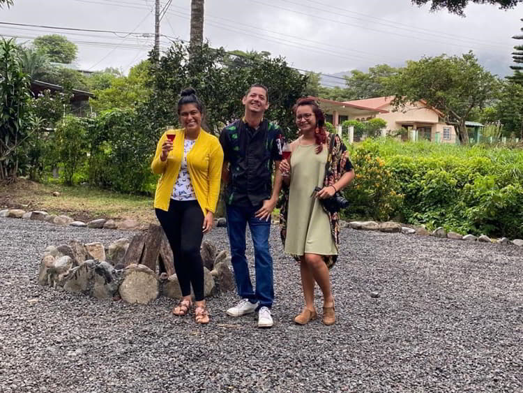 Three expats in Boquete, Panama