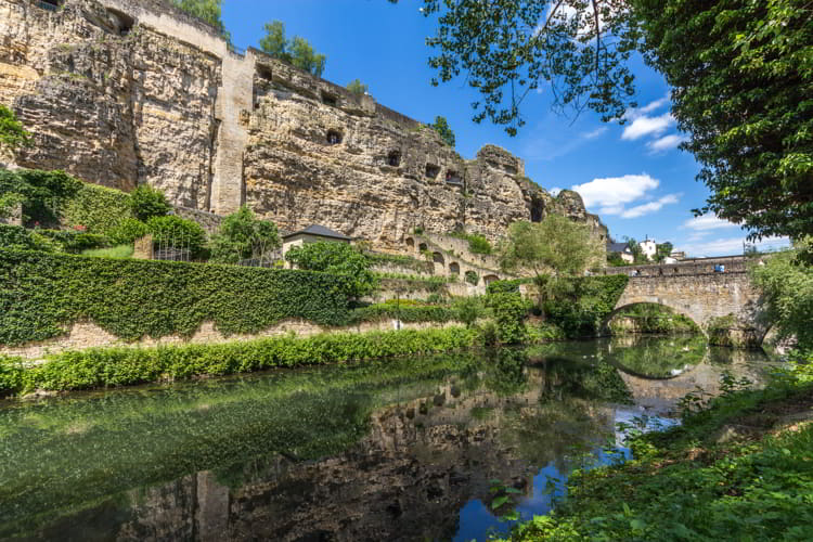 The Bock, a medieval fortification in Luxembourg