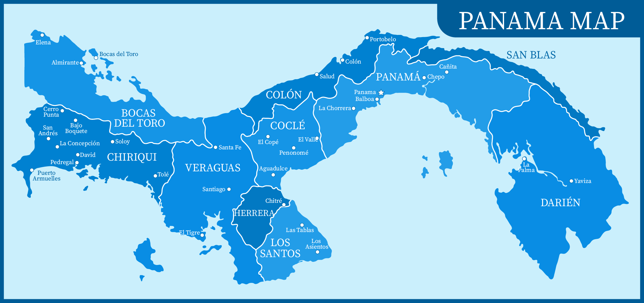 Panama Map LIOS