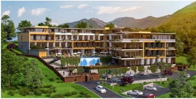 An apartment complex for expats in Montenegro