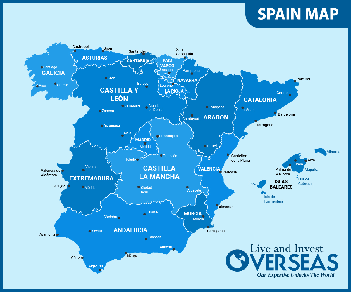 Spain Map LIOS