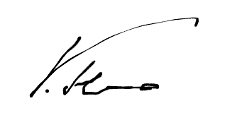 Victoria Harmer's signature