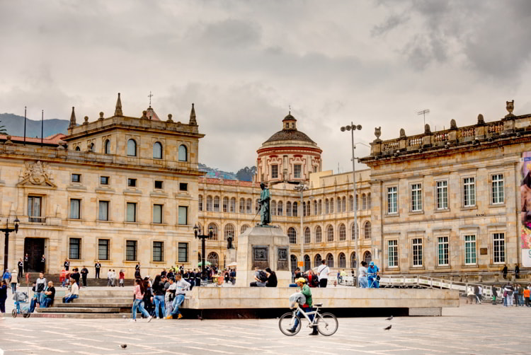 Bogota, Colombia : Bolivar Square