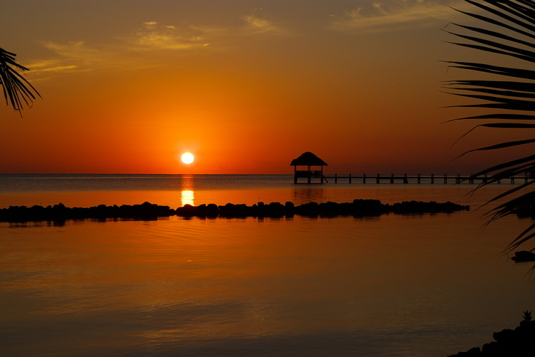 Sunset in Corozal, Belize