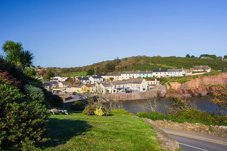 Dunmore East Fishing Village In Ireland