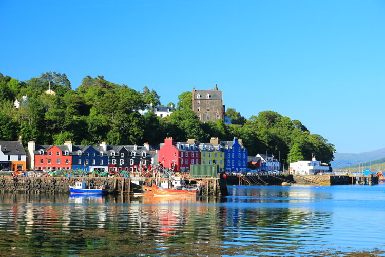 Tobermory on the island of Mull