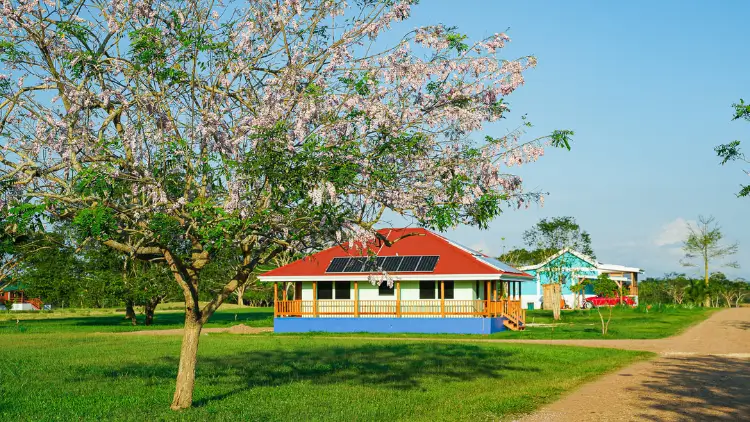 A house in Carmelita Gardens in Cayo, Belize