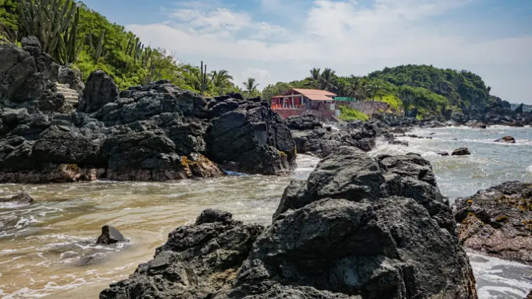 Ixtapa beach in Zihuatanejo, Mexico