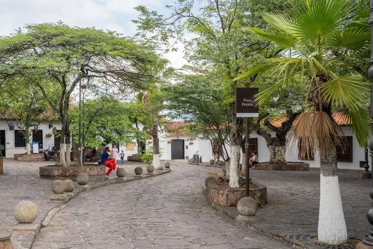 Girón Peralta Square Colombia