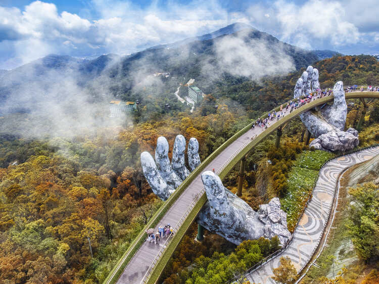 Linh Ung Pagoda in Ba Na Hills, Vietnam.