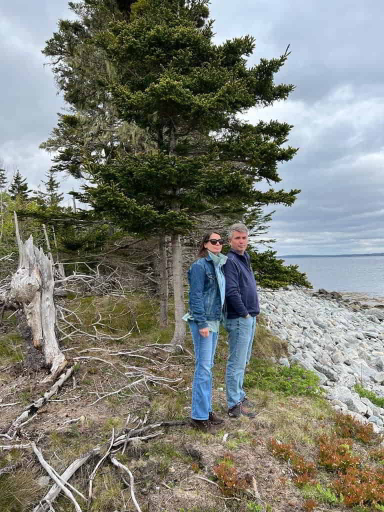 Kathleen and Lief in Canada