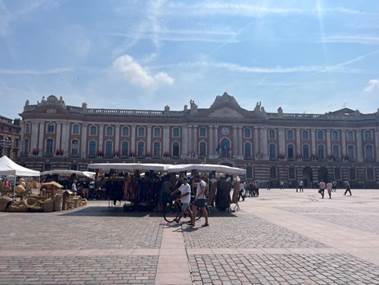 Toulouse’s biggest plaza