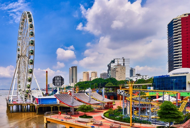 View of the Malecon 2000, Guayaquil, Ecuador