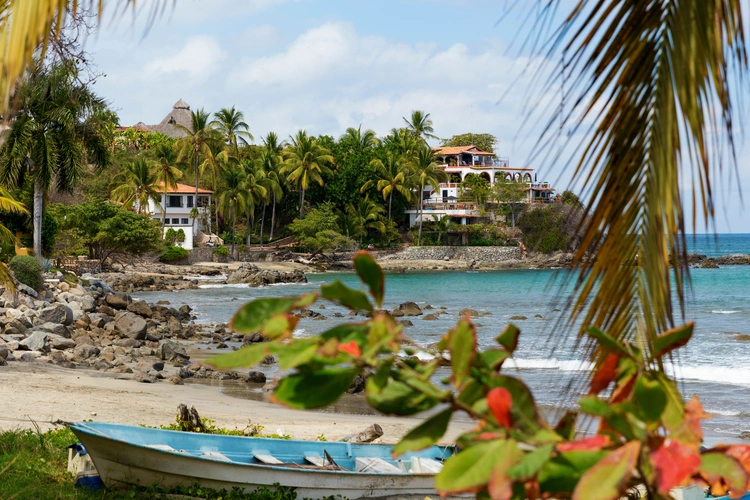 Sunny day in Sayulita Mexico