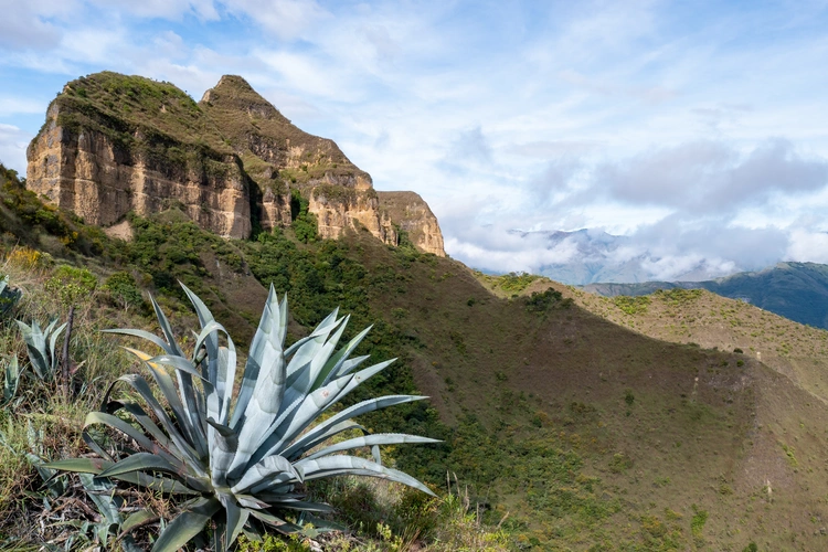 Cerro Mandango mountain in Vilcabamba, Ecuador