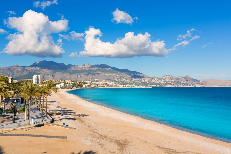 Image Link: Altea Playa Del Albir Of White Stones In Alicante Spain