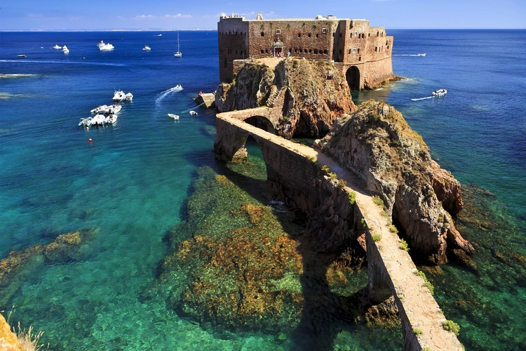 Fort of St John the Baptist in Berlenga. Peniche Portugal