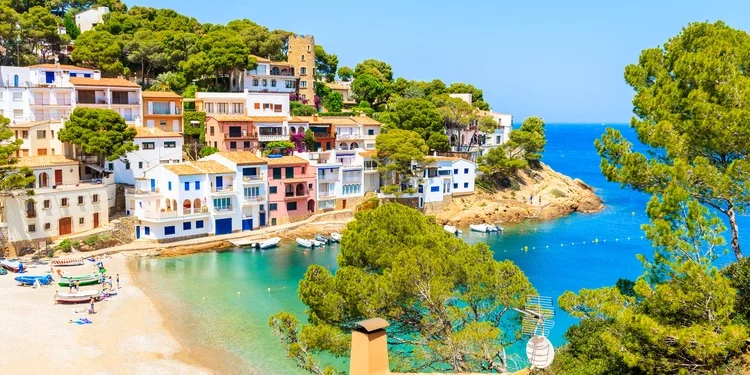 Sunny view of Spain