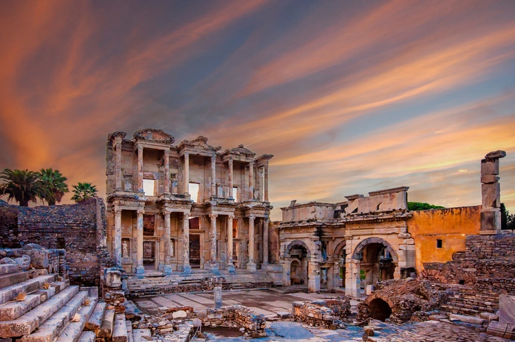 Ephesus Ancient City. Travel in Turkey