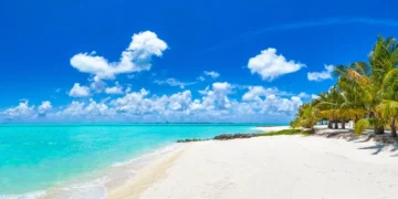 Tropical beach in the Maldives