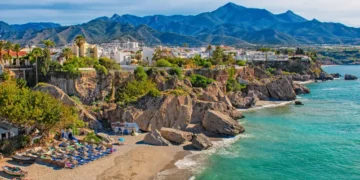 Grand adventure on a beach in Nerja, Spain – ideal overseas escape