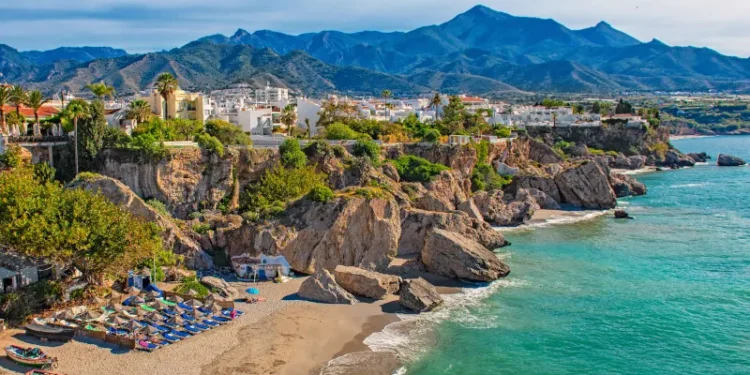 Grand adventure on a beach in Nerja, Spain – ideal overseas escape