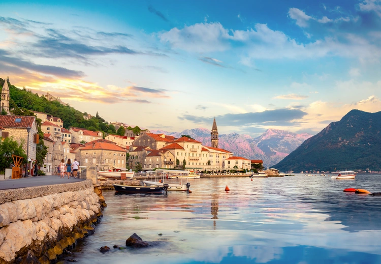 Kotor Bay in Montenegro. best places to retire