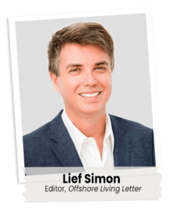 Lief Simon, Editor of Offshore Living Letter