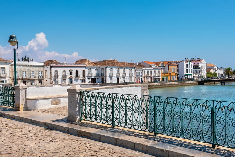 Cityscape of Tavira Algarve Portugal