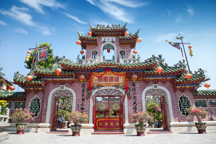 Cantonese Assembly Hall in Hoi An Vietnam