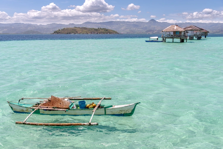 Beach at Dumaguete Philippines