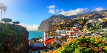 Camara de Lobos in Madeira island, Portugal