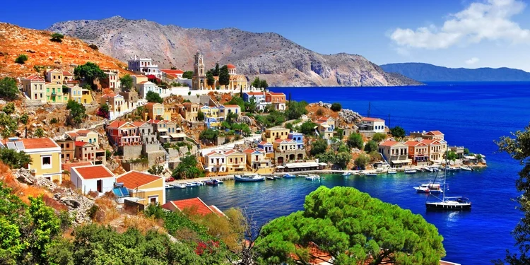 Greek islands Symi, Dodecanese