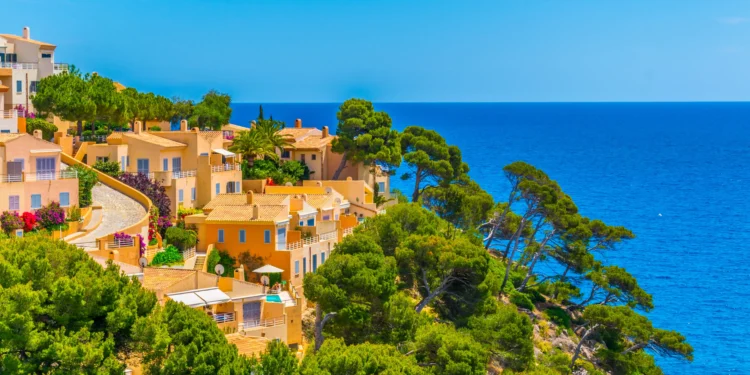 Canyamel town on Mallorca, Spain. retirement property havens