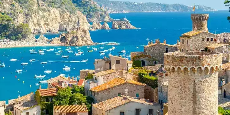 Tossa de Mar, Costa Brava, Spain