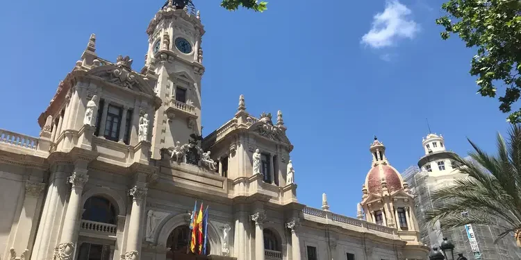 Sunny day in Valencia Spain
